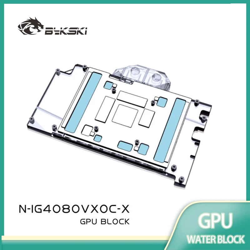 Rtx 4080 Water Cooling Block - Blok GPU Bykski untuk Kartu Grafis