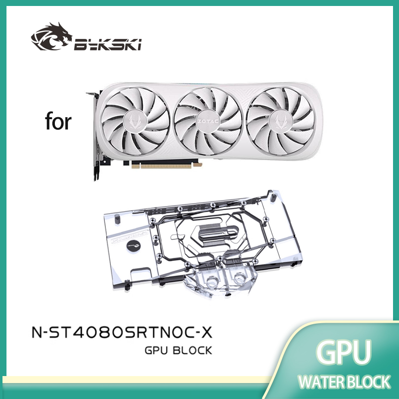 Rtx 4080 Water Cooling Block - Bykski GPU Block untuk Kartu Grafis