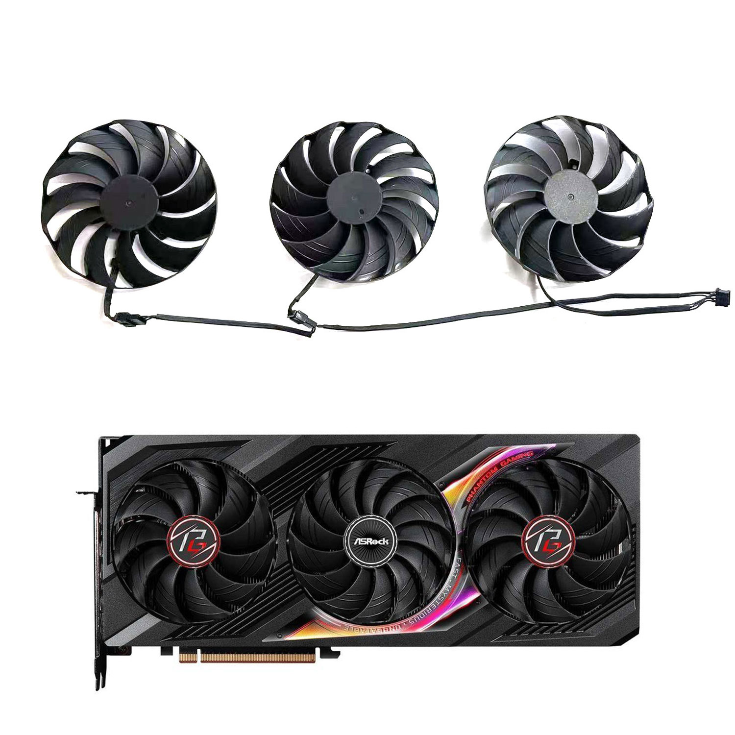 Kipas Pendingin Baru 4PIN 98MM - Rx 7800 Xt 16Gb ulasan dan harga